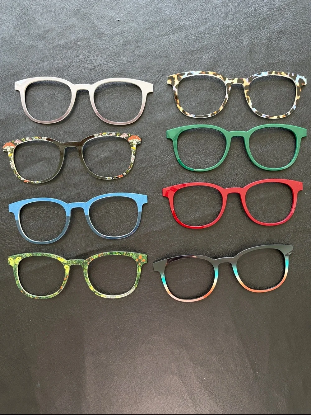 PAIR magnetic eyeglass toppers for REESE frame Set of 8